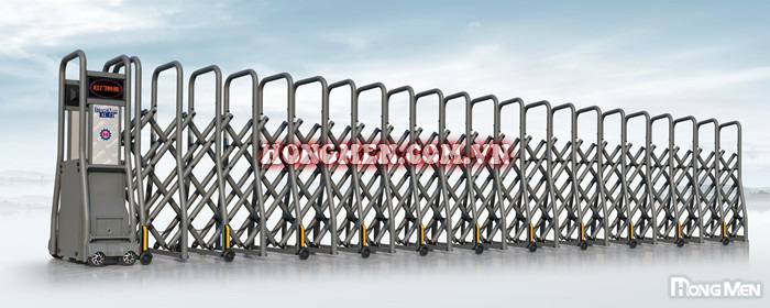 Cổng xếp hợp kim nhôm Hồng Môn SQM-F Giá bán: 0đ