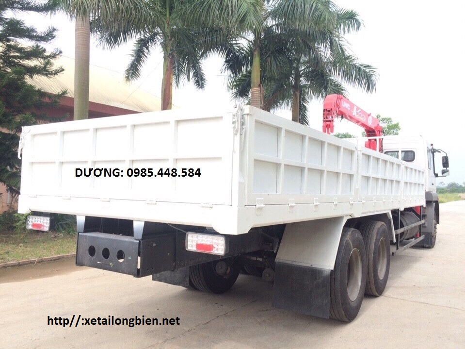 Bán xe tải Fuso 3 chân FJ 15 tấn  gắn cẩu unic siêu bền, siêu rẻ Giá bán: 1.800.000.000đ