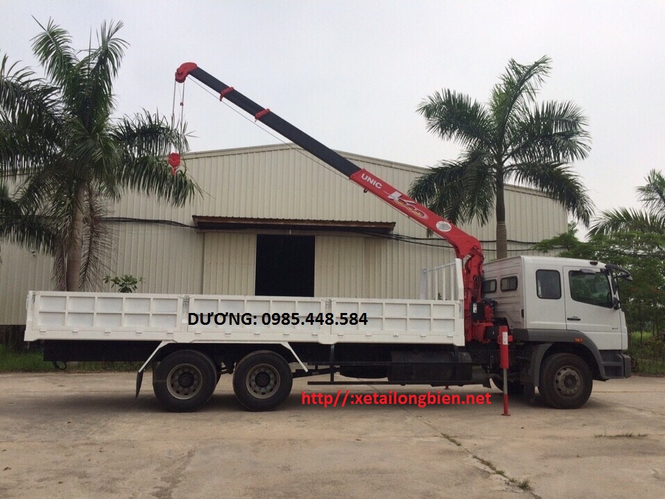 Bán xe tải Fuso 3 chân FJ 15 tấn  gắn cẩu unic siêu bền, siêu rẻ Giá bán: 1.800.000.000đ