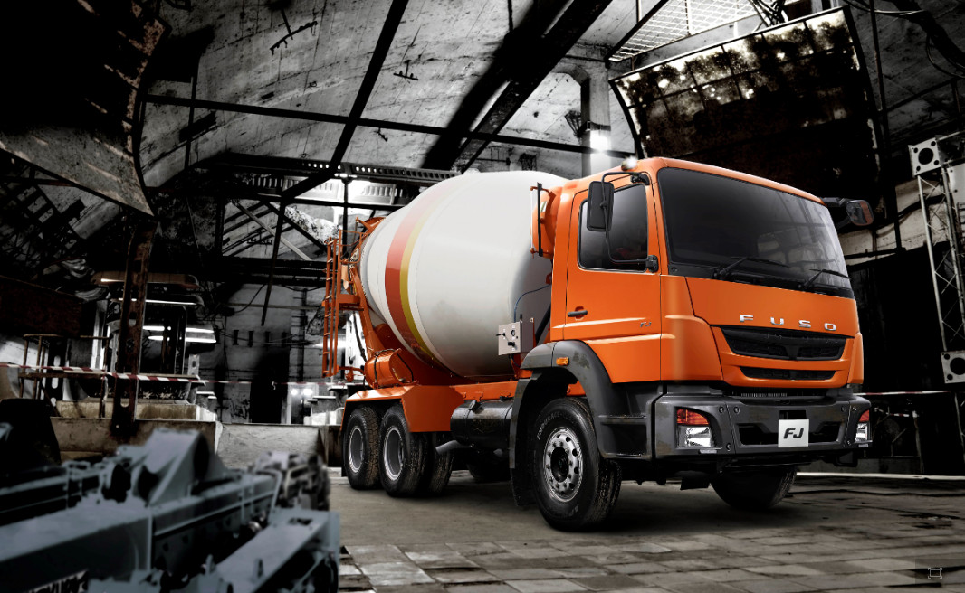 Bán xe Fuso 3 chân FJ gắn bồn trộn 7 khối nhập khẩu Giá bán: 1.800.000.000đ