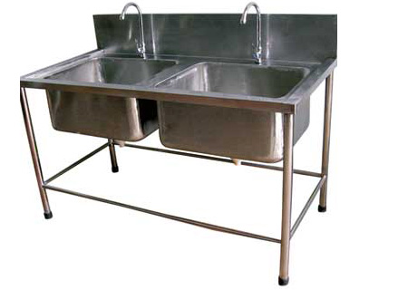 Chậu rửa inox có chân Giá bán: 4.500.000đ