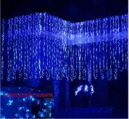 rèm led trang trí màu xanh dương Giá bán: 400.000đ