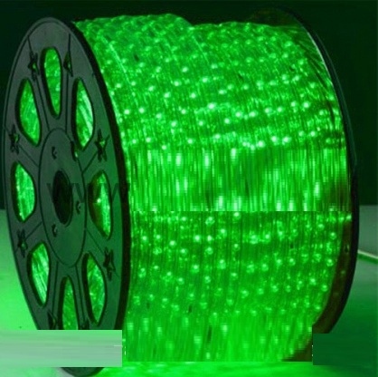 Ống nháy tiêu trang trí noel màu xanh lá 100m/cuộn  Giá bán: 1.000.000đ