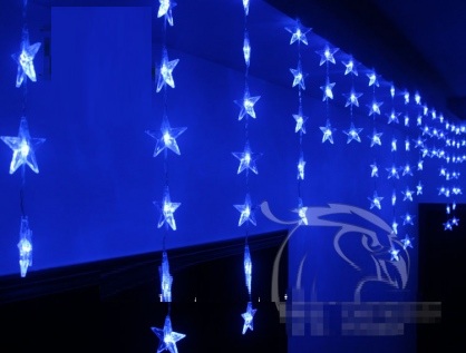rèm đèn led ngôi sao xanh dương Giá bán: 150.000đ