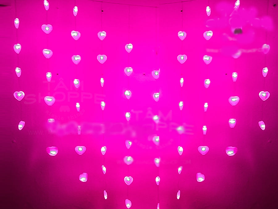 rèm led hình trái tim Giá bán: 250.000đ