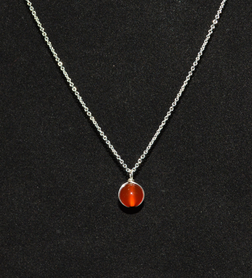 Dây chuyền mặt đá mã não Giá bán: 370.000đ