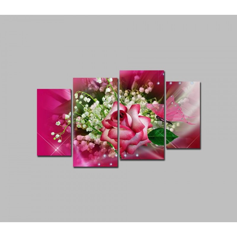 Tranh treo tường hoa hồng DH1229A (kích thước 110x60cm) Tranh treo tường hoa hồng DH1229A (kích thước 110x60cm) Giá bán: 560.000đ