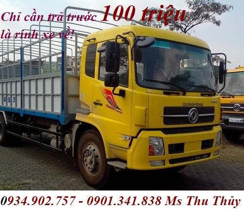 Cần bán Xe tải 9 tấn 6 Máy Cummins thùng bạt 3 lớp Inox đời 2016 Giá bán: 600.000.000đ