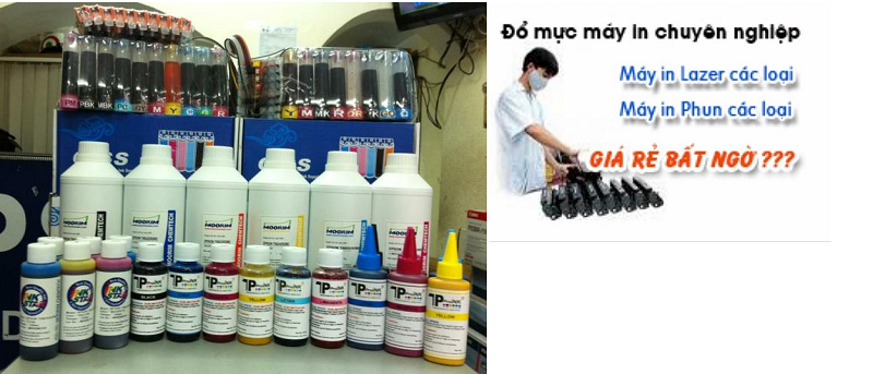 Đổ mực máy in, thay trống, thay gạt máy in Giá bán: 80.000đ
