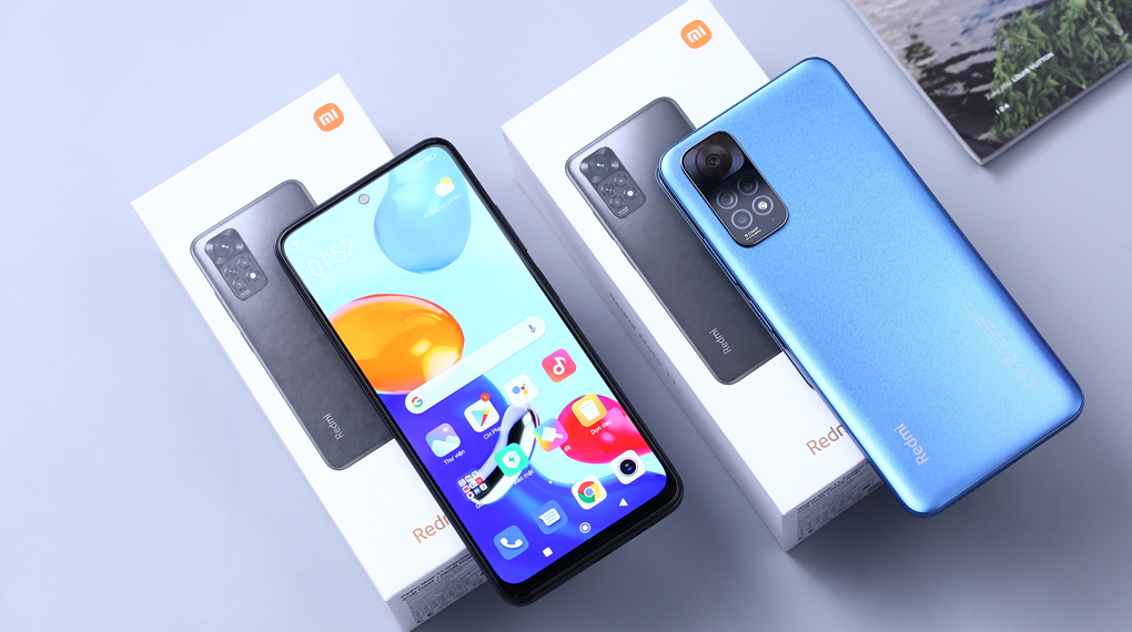Điện thoại Xiaomi Redmi Note 11 (4GB/64GB)  Giá bán: 4.690.000đ