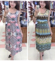 Maxi hoa và maxi thổ cẩm