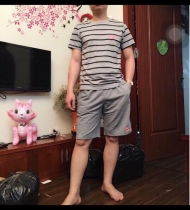 bộ đồ áo Uniqlo, quần da ca