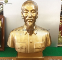 TƯỢNG ĐỒNG CHÂN DUNG BÁC HỒ