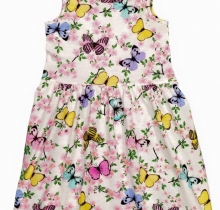 Đầm thun in hoa bướm H&M