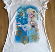 Áo thun công chúa Elsa