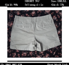 Quần Short Nữ