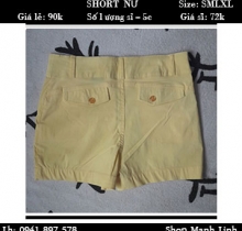 Quần Short Nữ