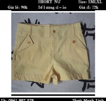 Quần Short Nữ