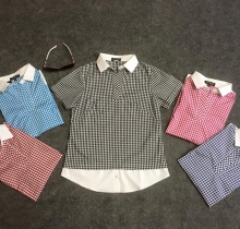 Sơ mi kẻ Top Shop