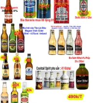 Bia Desperados Corona Magners Strongbow  Estrella Affligem Becks Bubweiser Leffe Hoegaarden HCM