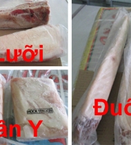 Thịt trâu bò Ấn Độ đông lạnh Allana