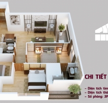 Căn hộ Trung tâm Q. Hà Đông Giá Chỉ từ 1 tỷ, LS 0%