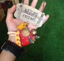 Bảng welcome nhỏ