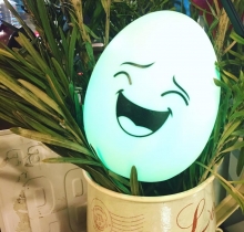 Trứng phát sáng lớn 