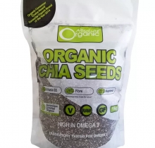 Hạt Chia Seed Absolute Organic Úc 1kg – High in Omega 3 cho sức khỏe gia đình
