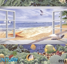 Biến hóa không gian nhà bạn với sàn gạch 3D Century