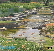 Biến hóa không gian nhà bạn với sàn gạch 3D Century