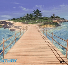 Biến hóa không gian nhà bạn với sàn gạch 3D Century