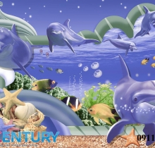 Biến hóa không gian nhà bạn với sàn gạch 3D Century