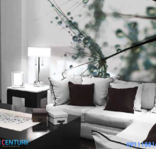 Gạch ốp tường 3D phòng khách