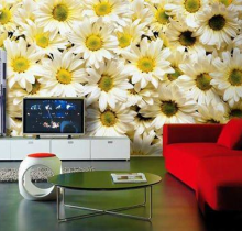 Gạch ốp tường 3D phòng khách