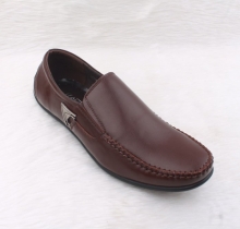 Giày Mọi da Feragamo nâu