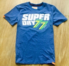 ÁO THUN NAM SUPPER DRY XANH 01