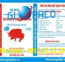 Bao PP dệt đựng thức ăn chăn nuôi