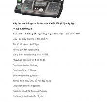 Máy fax cũ các loại