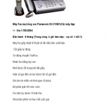 Máy fax cũ các loại