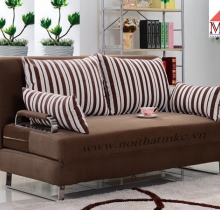 Sofa giường rộng 1m màu nâu cafe sang trọng Sofa giường rộng 1m màu nâu cafe sang trọng