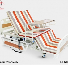 GIƯỜNG BỆNH NHÂN ĐIỀU KHIỂN BẰNG ĐIỆN KẾT HỢP TAY QUAY 