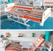 Giường bệnh nhân đa năng 3 tay quay - 3 chức năng giá cực tốt Giường bệnh nhân đa năng 3 tay quay - 3 chức năng giá cực tốt