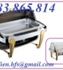 Dụng cụ buffet nhà hàng, nồi hâm buffet, bình nước hoa quả, bếp hâm trà cà phê