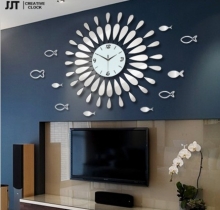 Đồng hồ trang trí gương soi S296