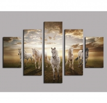 Tranh ghép bộ Mã Đáo DH1256A (kích thước 150x90cm)  