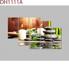 Tranh Spa bộ đá ánh nước DH1111A (kích thước 150x90cm) 