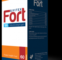 Thuốc tăng cân tự nhiên Sivitexfort 