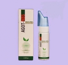 Xịt họng Agot NB5 trị viêm họng, amidan