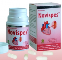 Novispes điều trị đau thắt ngực, suy tim